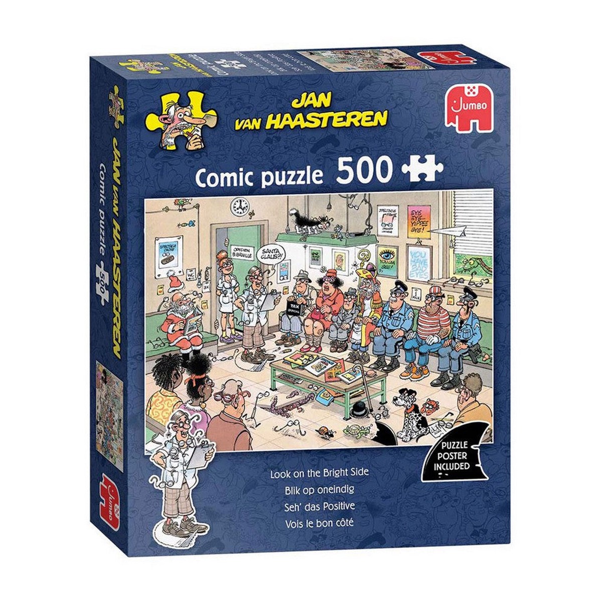 Jumbo Jan van Haasteren - Look On Bright Side 500 Piece Puzzle