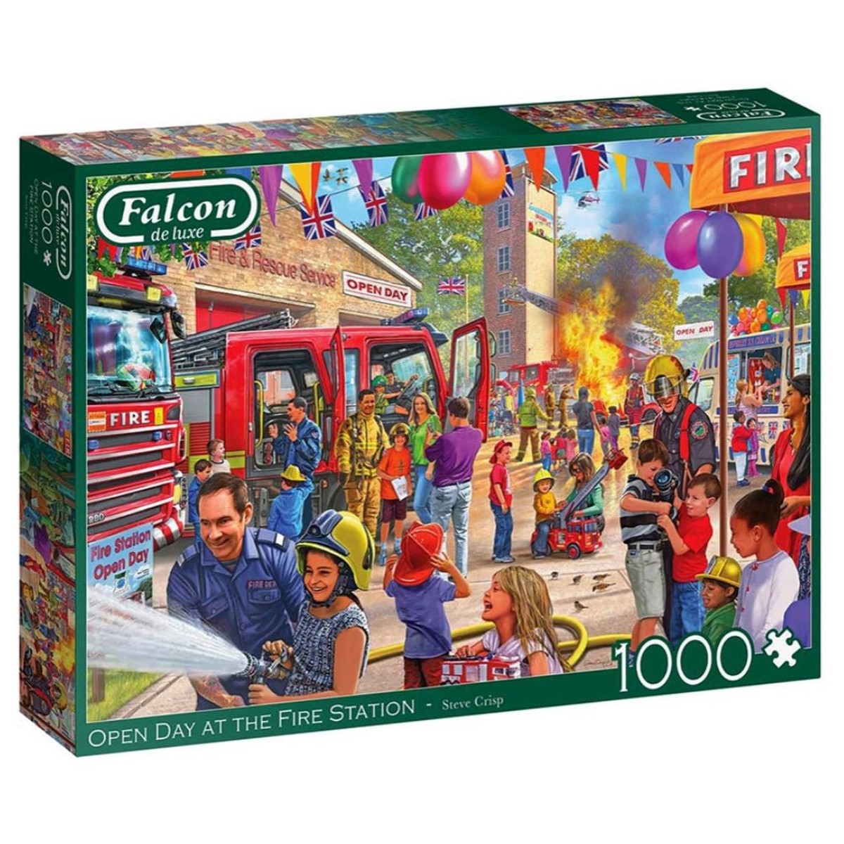 Jumbo - Open Day At Fire Station 1000 Piece Puzzle