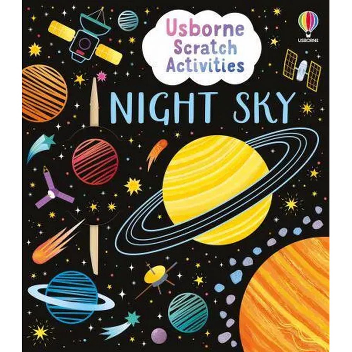 Night Sky Scratch Activity Book