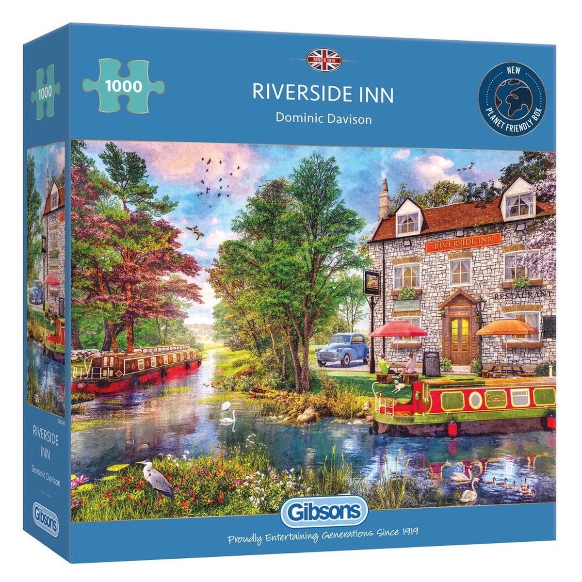 Gibsons - Riverside Inn 1000 Piece Puzzle