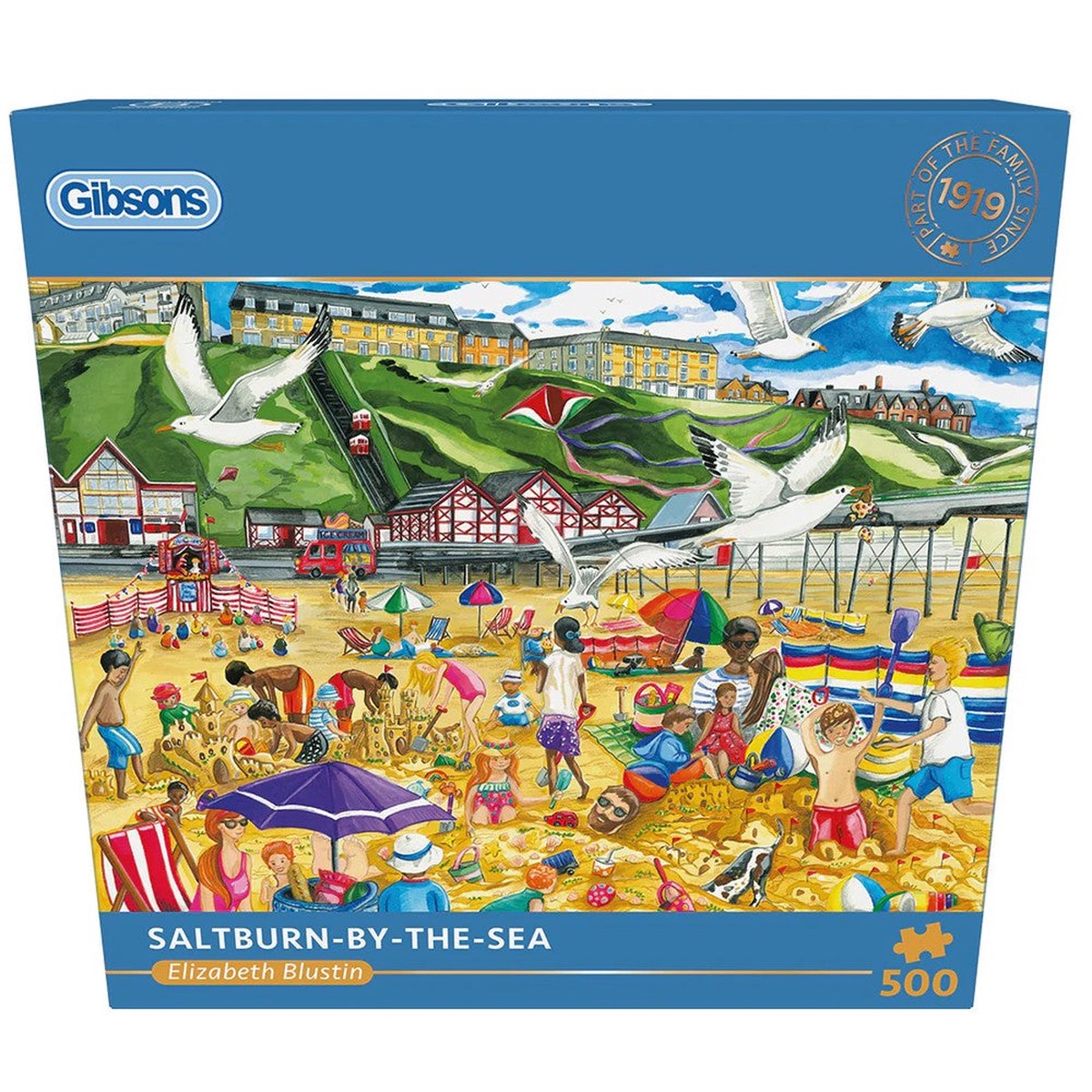 Gibsons - Saltburn-By-The-Sea 500 Piece Puzzle