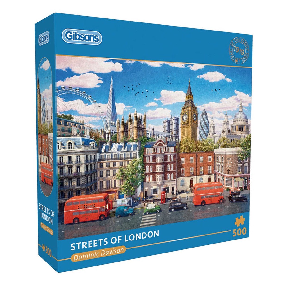 Gibsons - Streets Of London 500 Piece Puzzle
