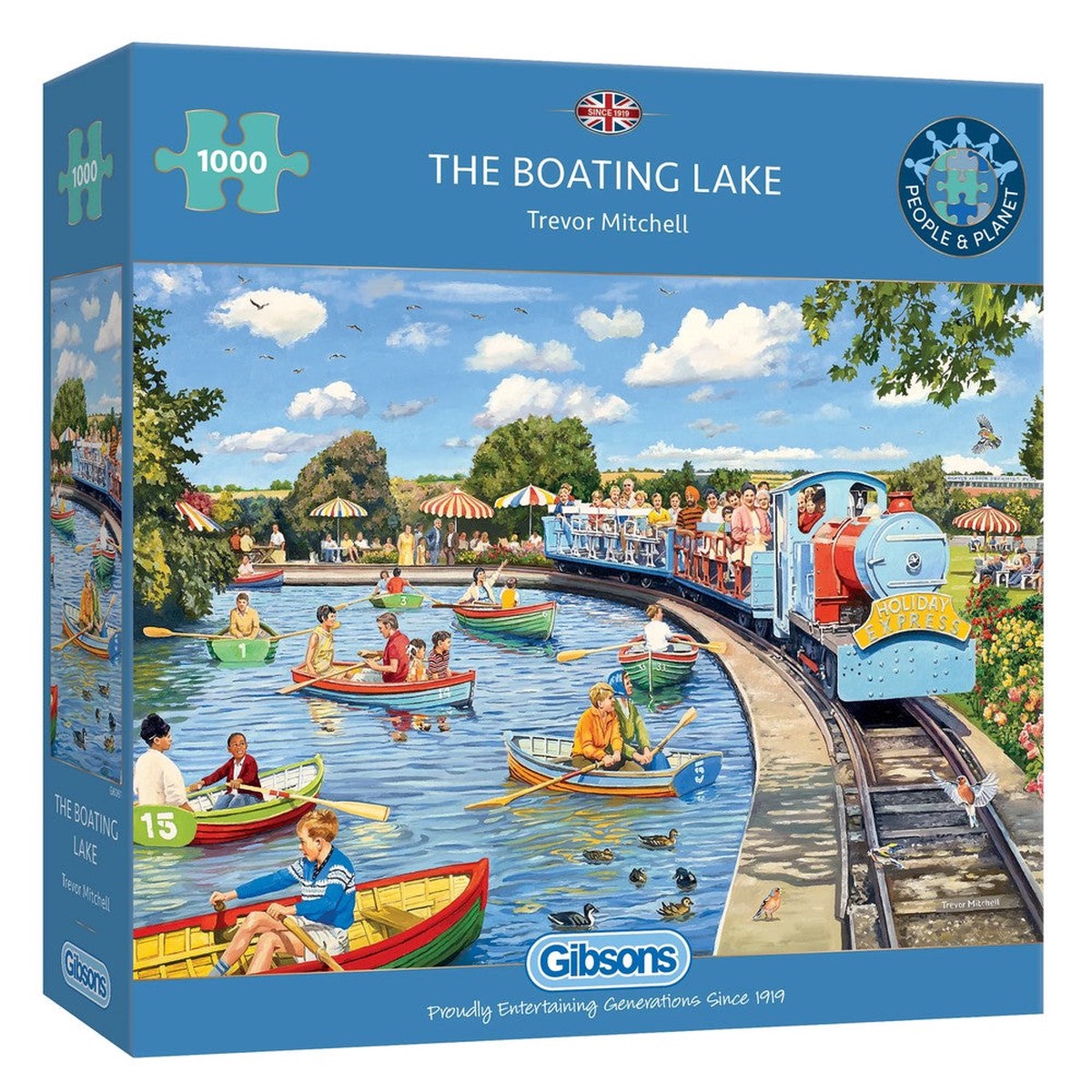 Gibsons - The Boating Lake 1000 Piece Puzzle