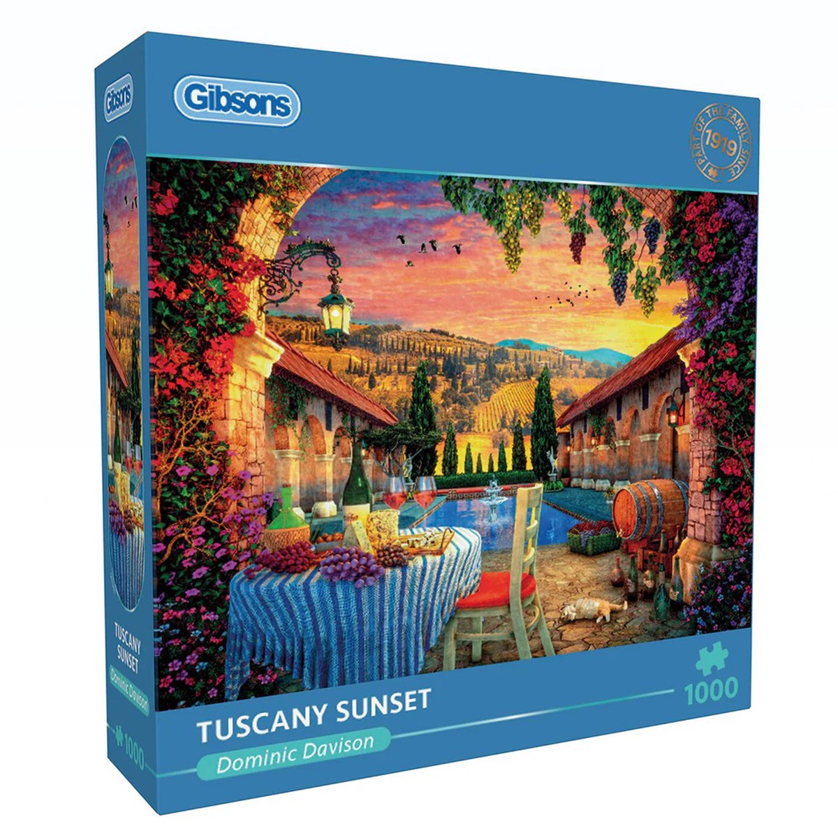 Gibsons - Tuscany Sunset 1000 Piece Puzzle