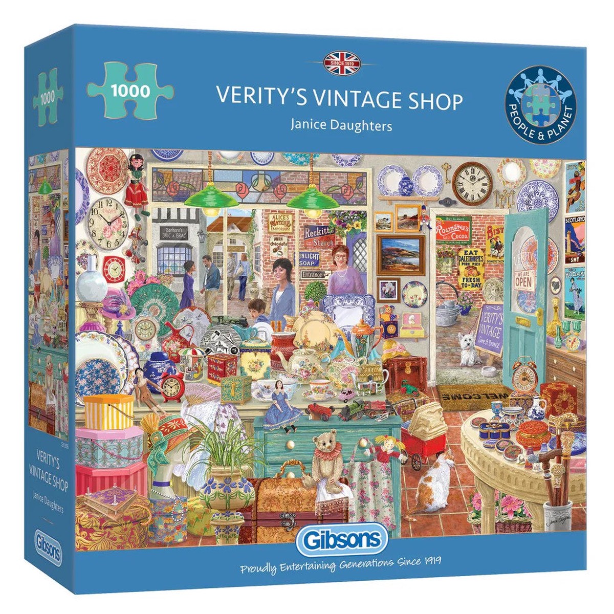 Gibsons - Verity's Vintage Shop 1000 Piece Puzzle