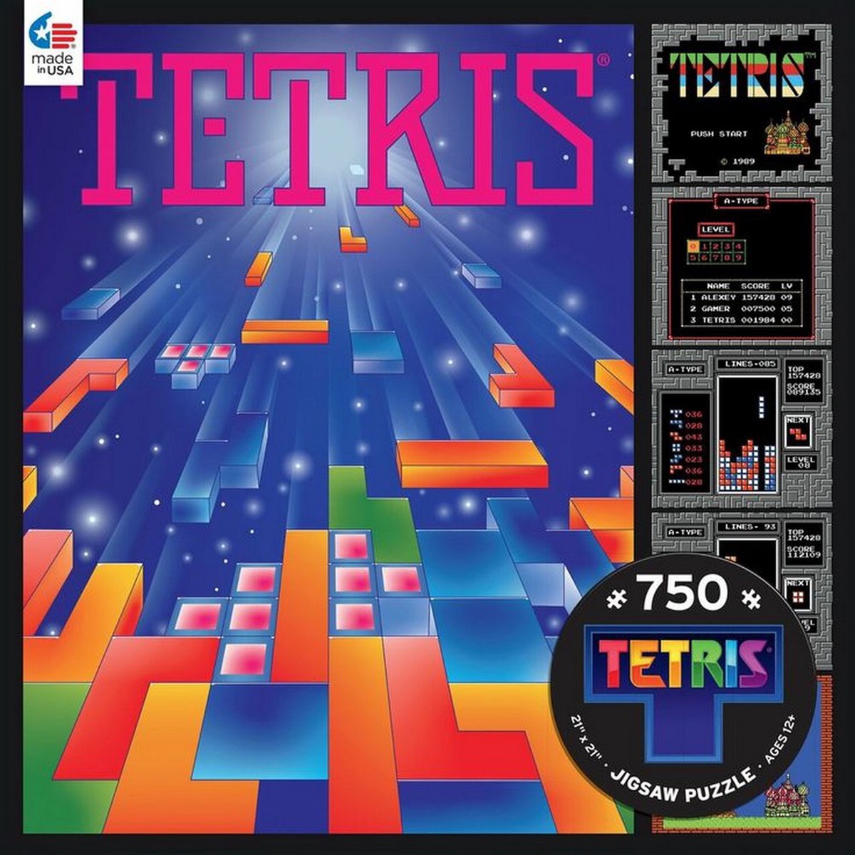 Ceaco - Tetris Space 750 Piece Puzzle