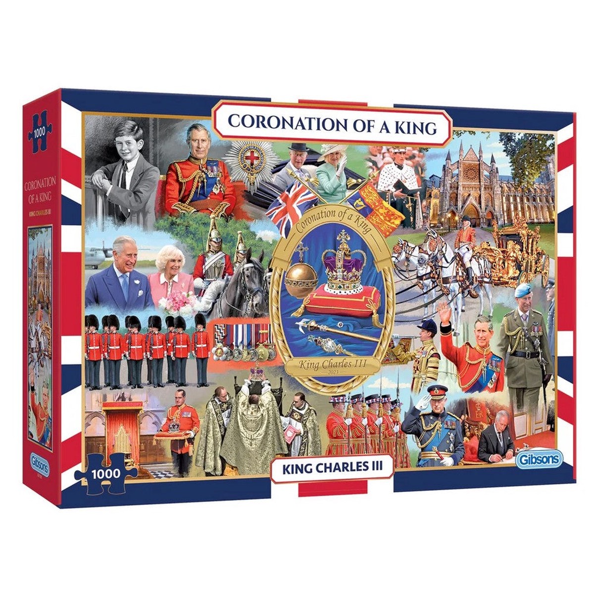 Gibsons - Coronation Of A King 1000 Piece Puzzles