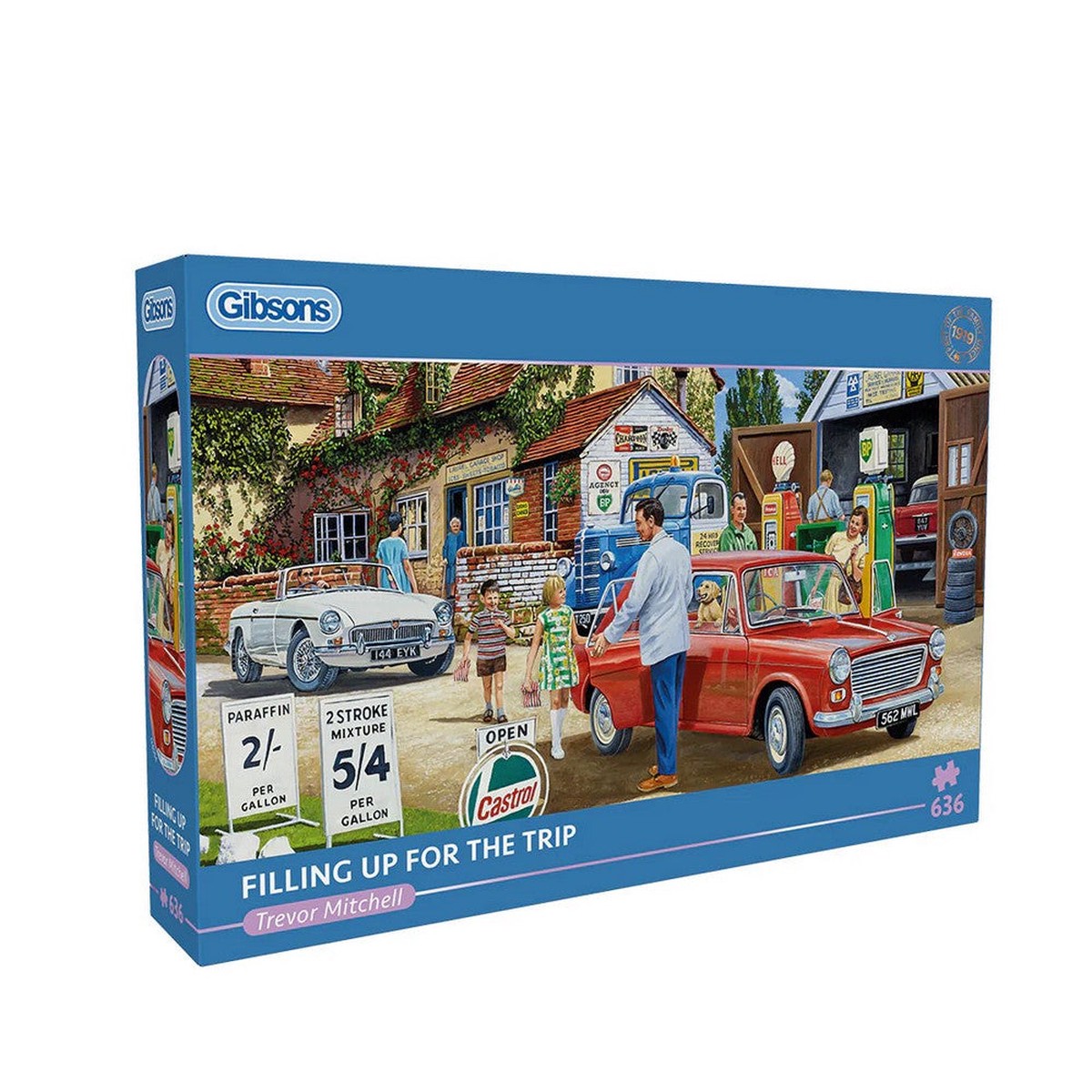 Gibsons - Filling Up For The Trip 636 Piece Puzzle