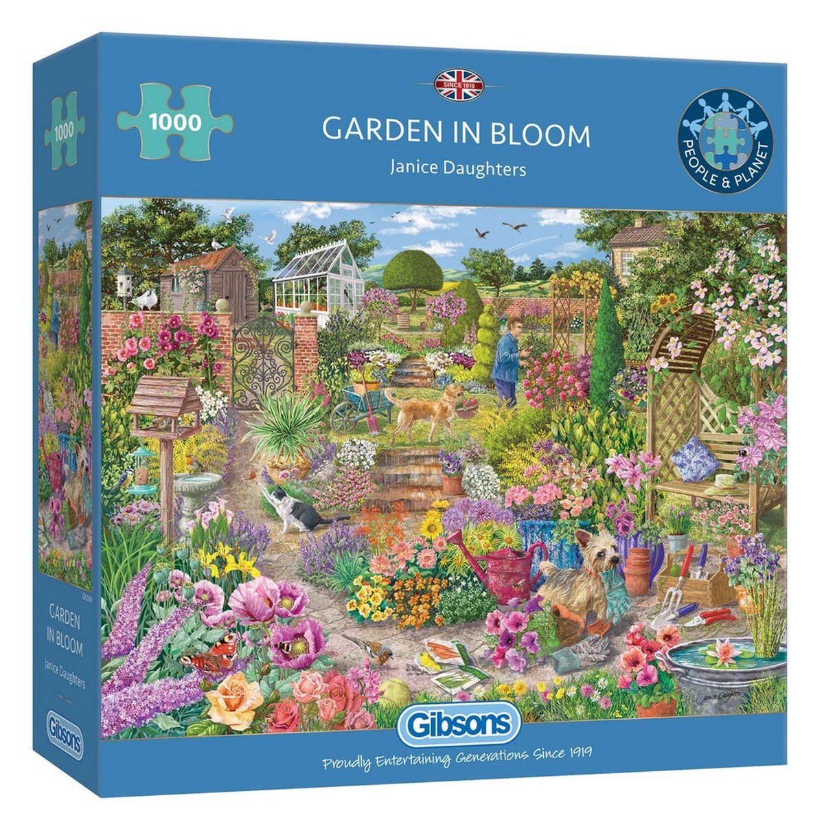 Gibsons - Garden In Bloom 1000 Piece Puzzle