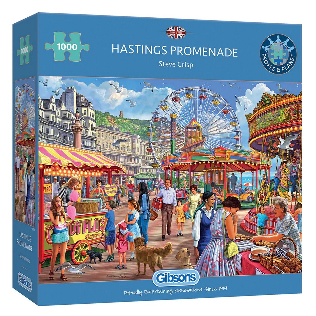 Gibsons - Hastings Promenade 1000 Piece Puzzle