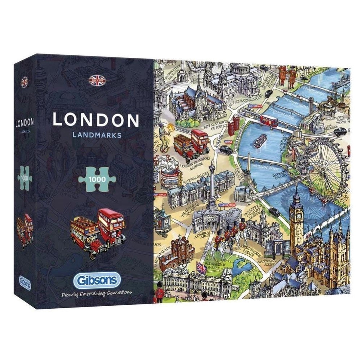 Gibsons - London Landmarks 1000 Piece Puzzle
