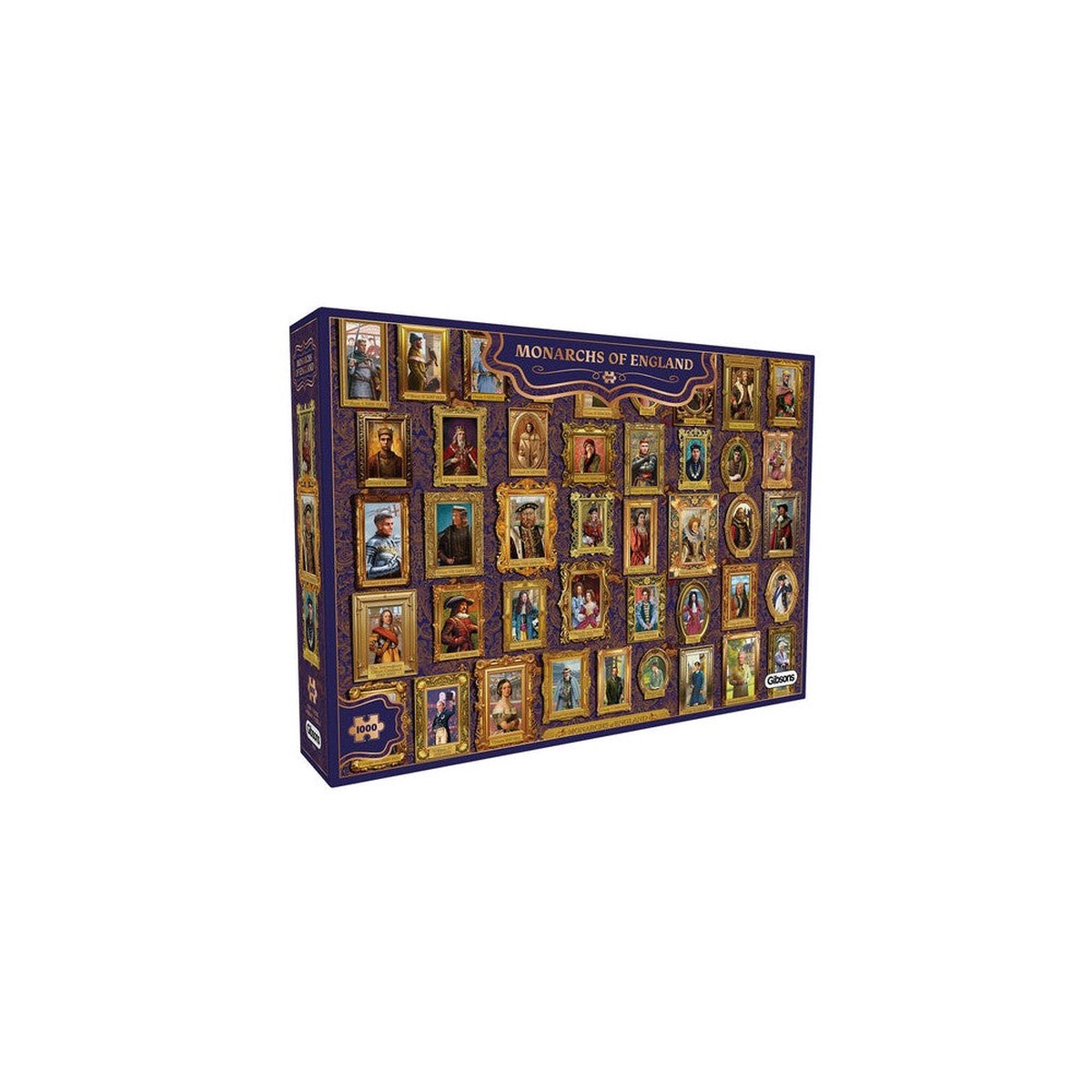 Gibsons - Monarchs Of England 1000 Piece Puzzle