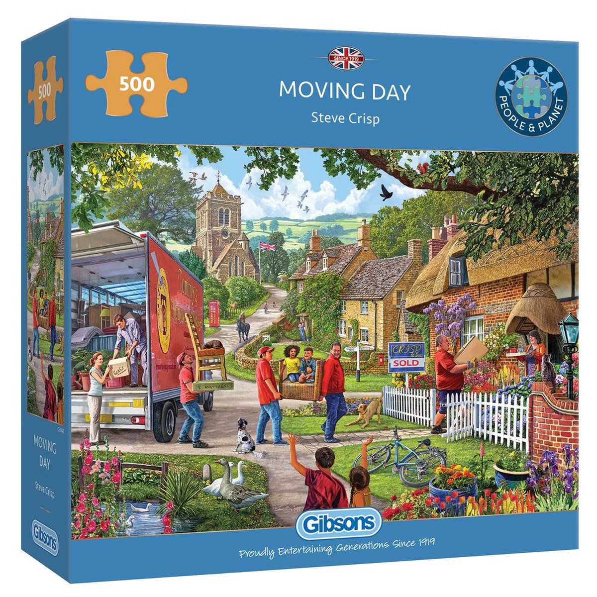 Gibsons - Moving Day 500 Piece Puzzle