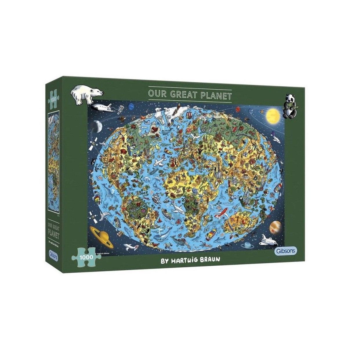 Gibsons - Our Great Planet 1000 Piece Puzzle