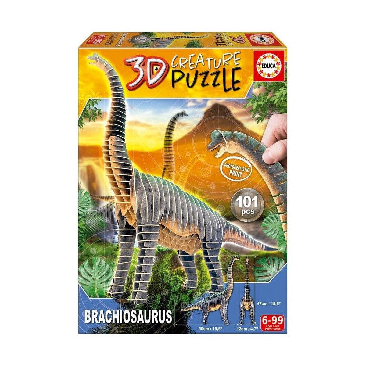 3D - Creature - Brachiosaurus
