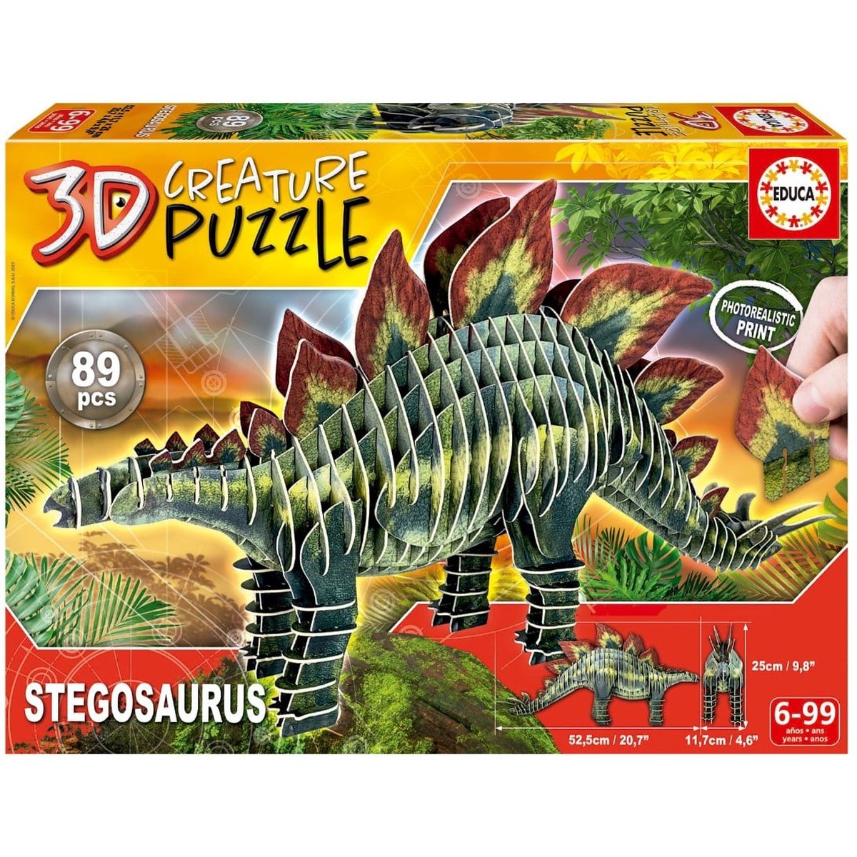 3D - Creature - Stegosaurus