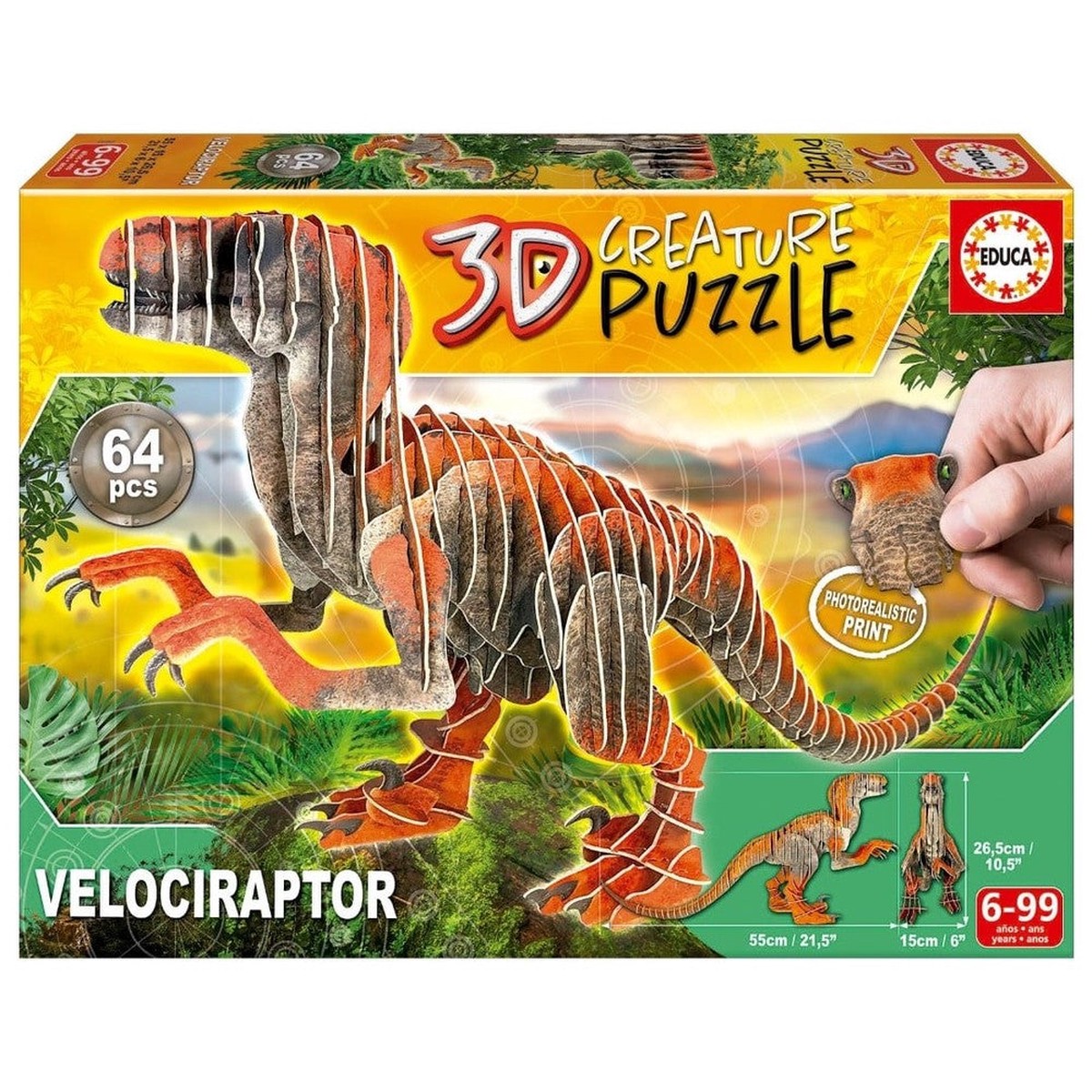 3D - Creature - Velociraptor