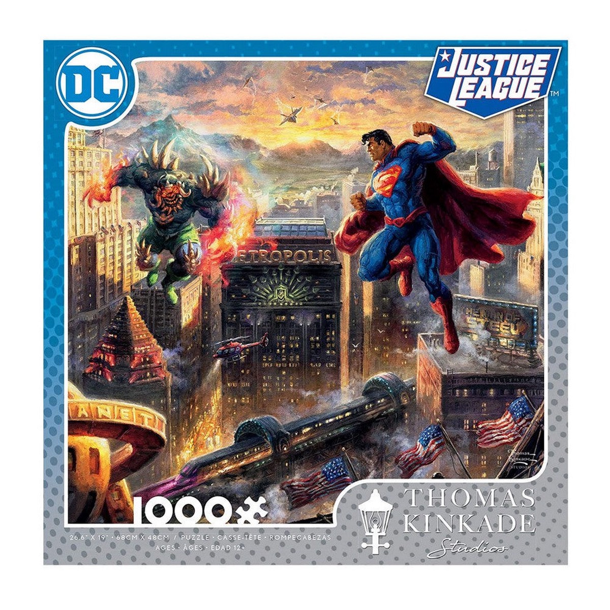 Ceaco - Kinkade DC Superman 1000 Piece Puzzle