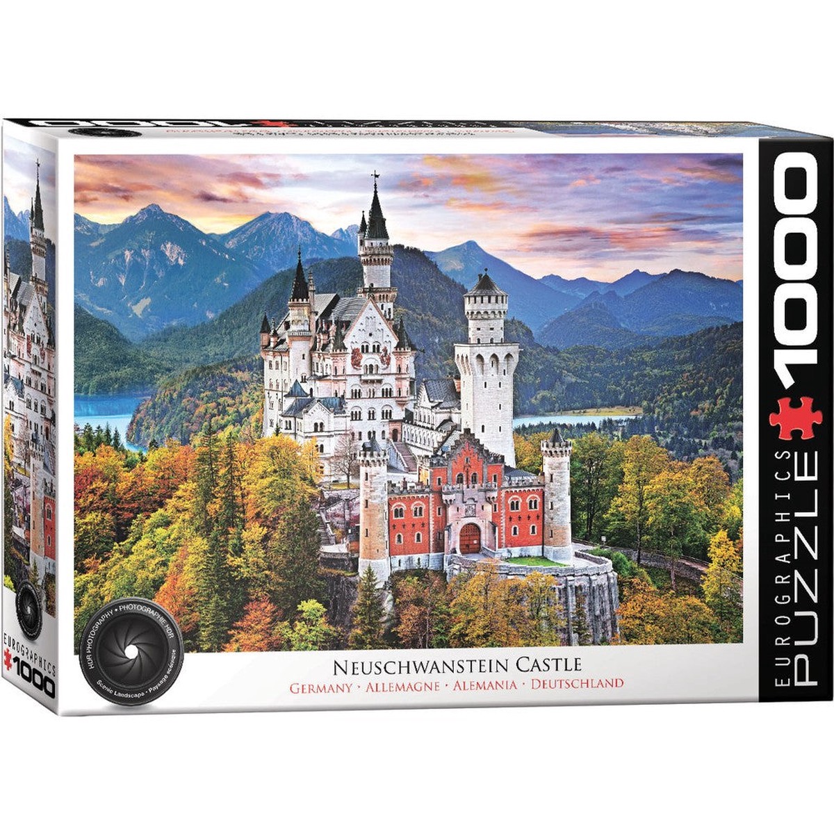 Eurographics - Neuschwanstein - Bavaria 1000 Piece Puzzle
