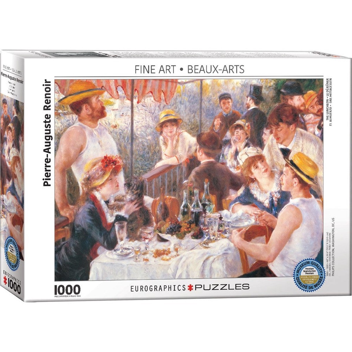 Eurographics - Renoir - The Luncheon 1000 Piece Puzzle