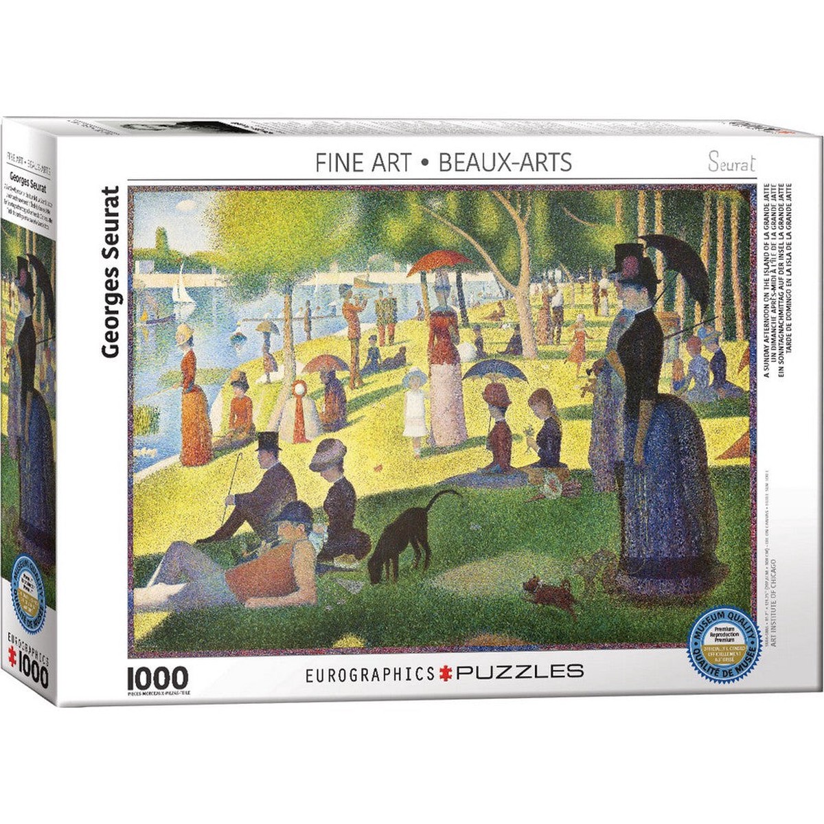 Eurographics - Seurat - Sunday La Grande Jatte