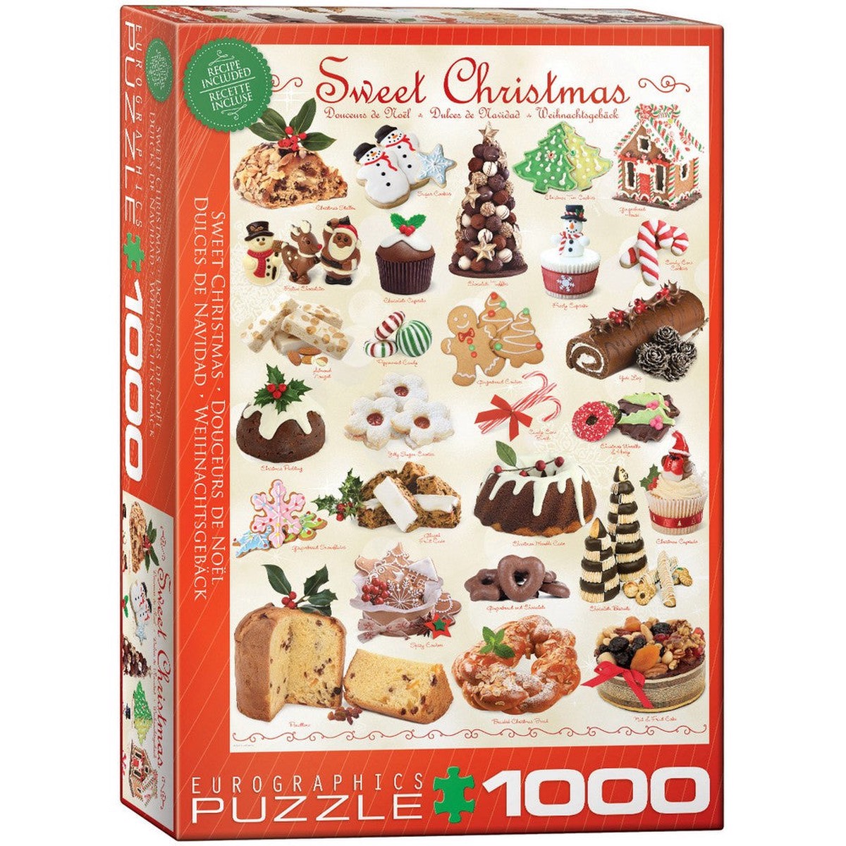 Eurographics - Sweet Christmas 1000 Piece Puzzle