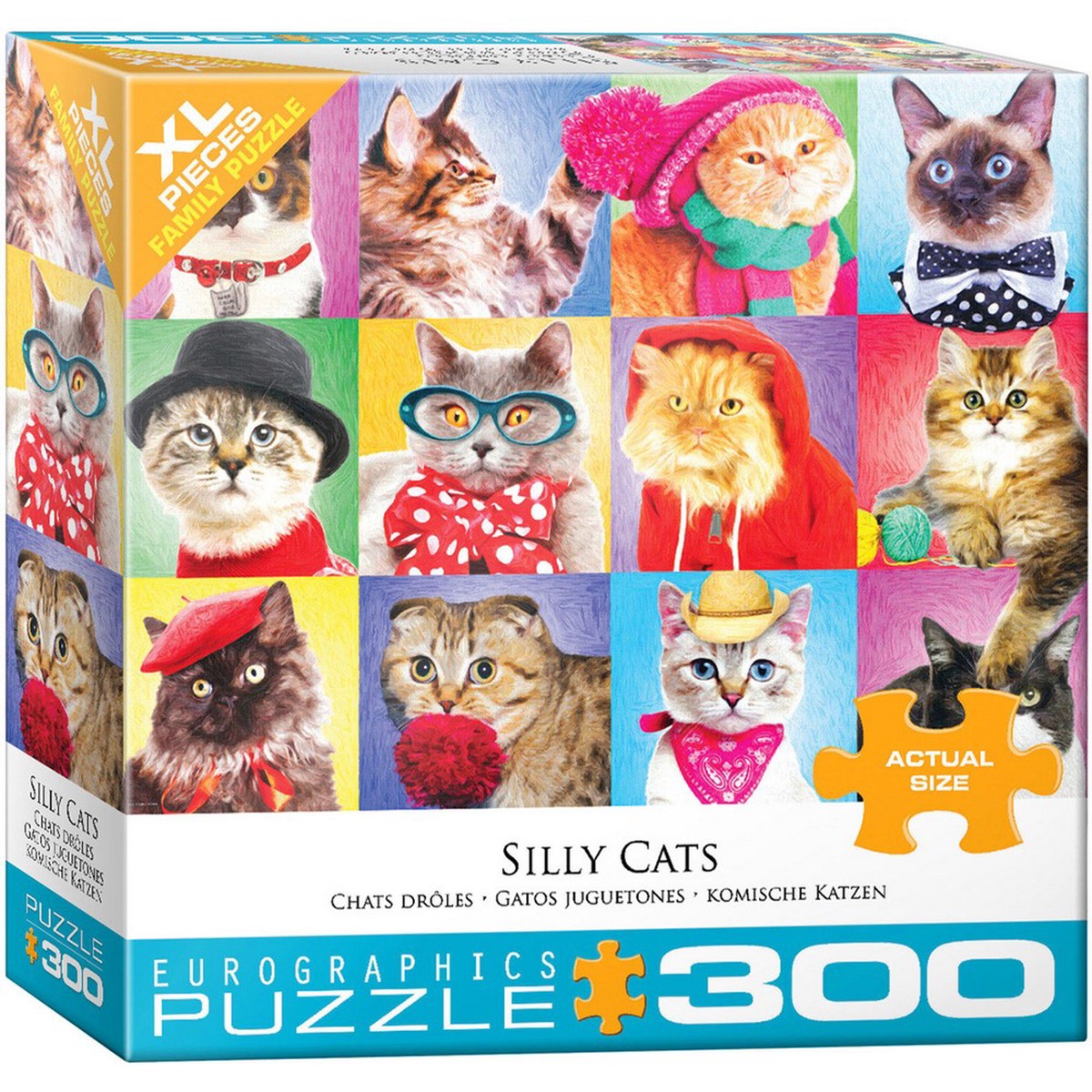 Silly Cats 300 Piece Puzzle