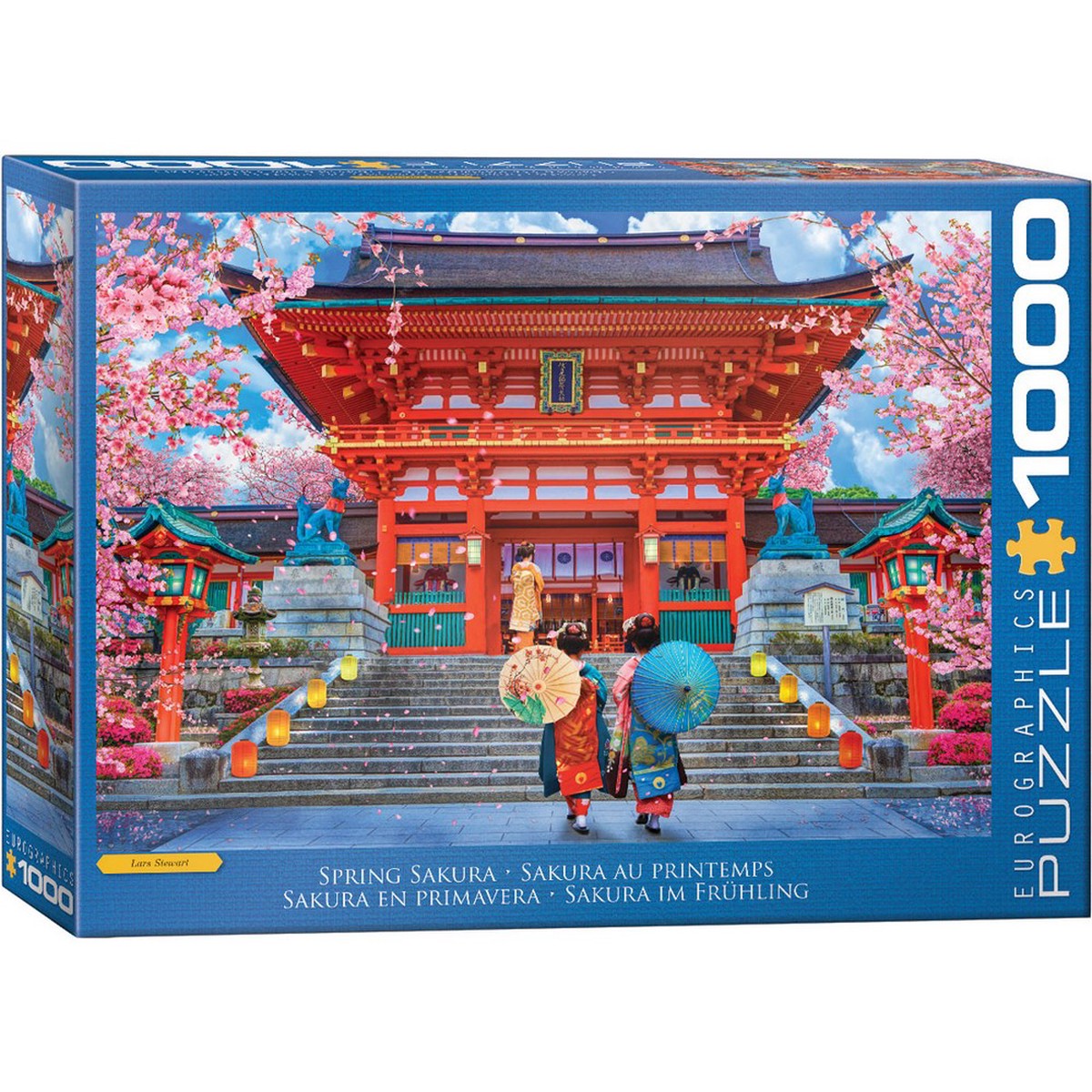 Spring Sakura 1000 Piece Puzzle