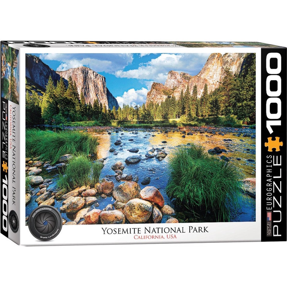 Yosemite National Park 1000 Piece Puzzle