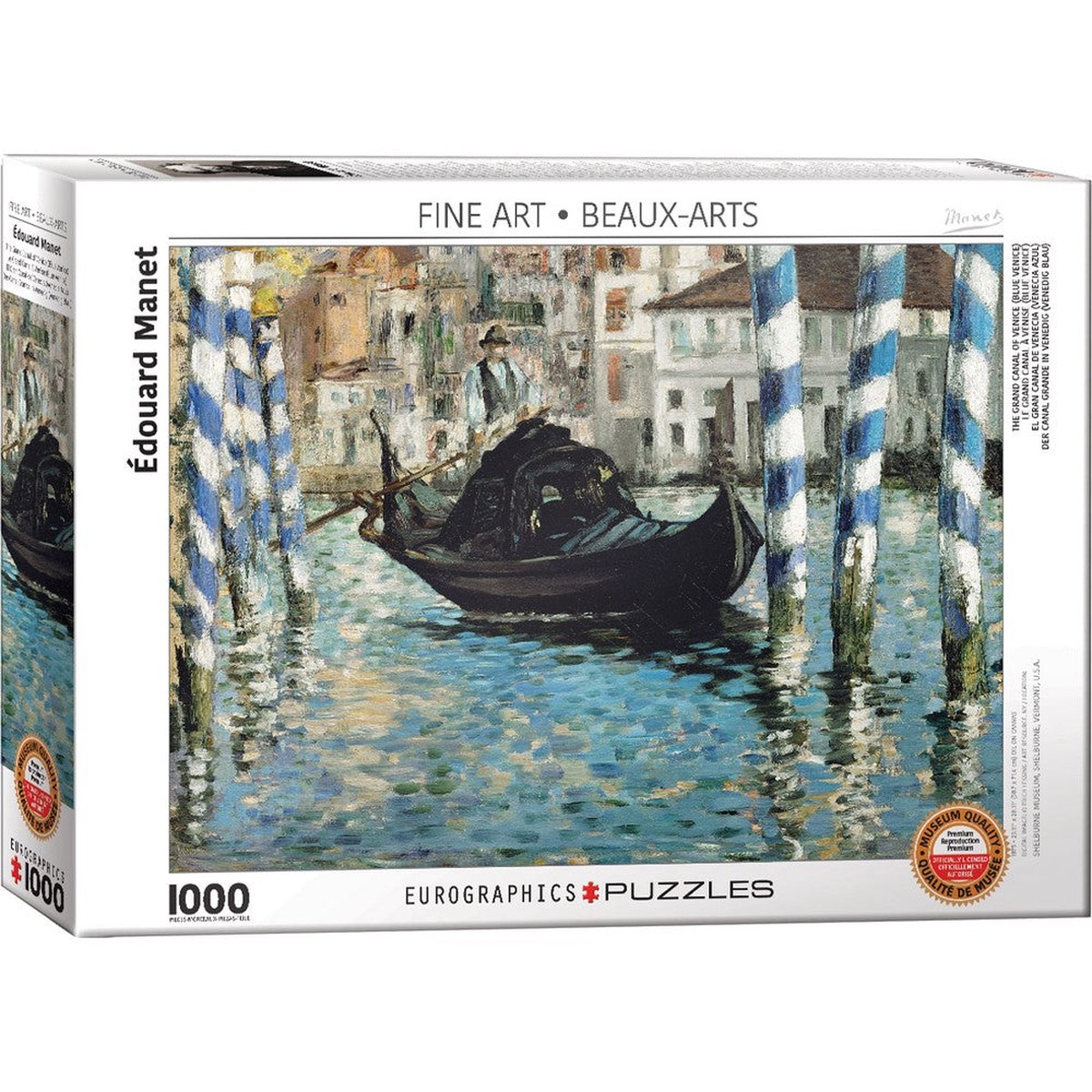 Eurographics - Manet - Grand Canal Of Venice