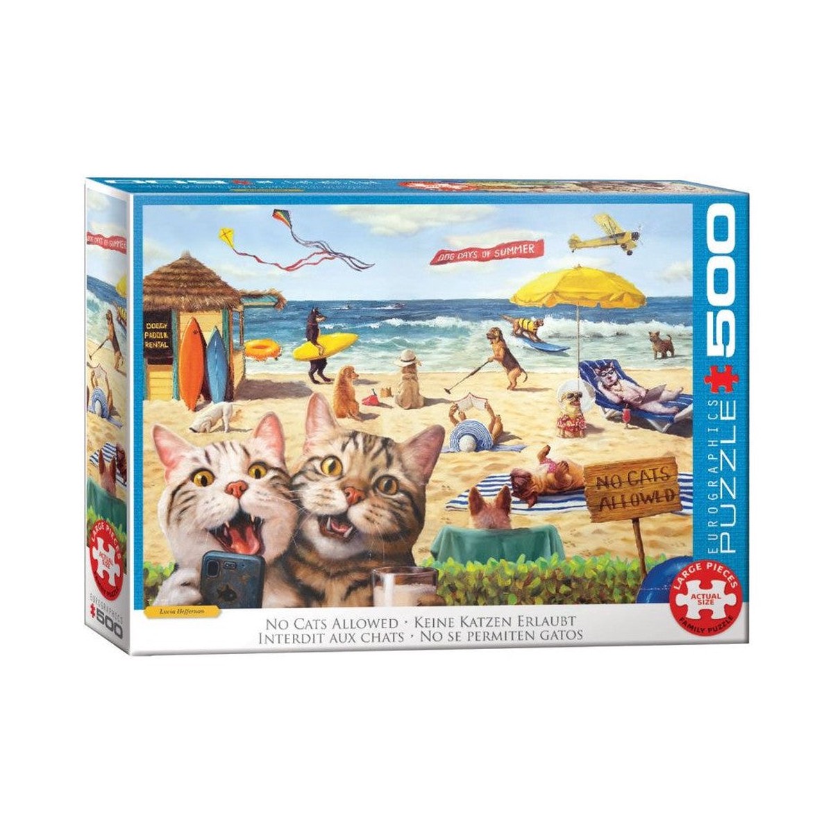 No Cats Allowed - 3D - 300 Piece Puzzle