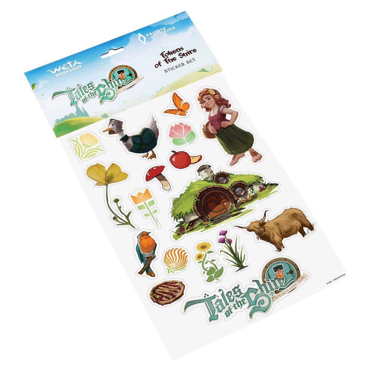 Weta Workshop: Tales of the Shire (2025) - Sticker Set - Tokens of The Shire