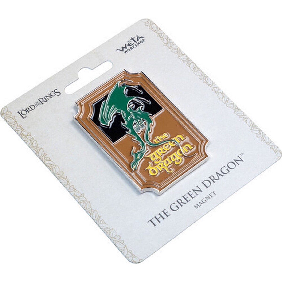 Weta Workshop: The Lord of the Rings Trilogy - Fridge Magnet (Enamel) - The Green Dragon