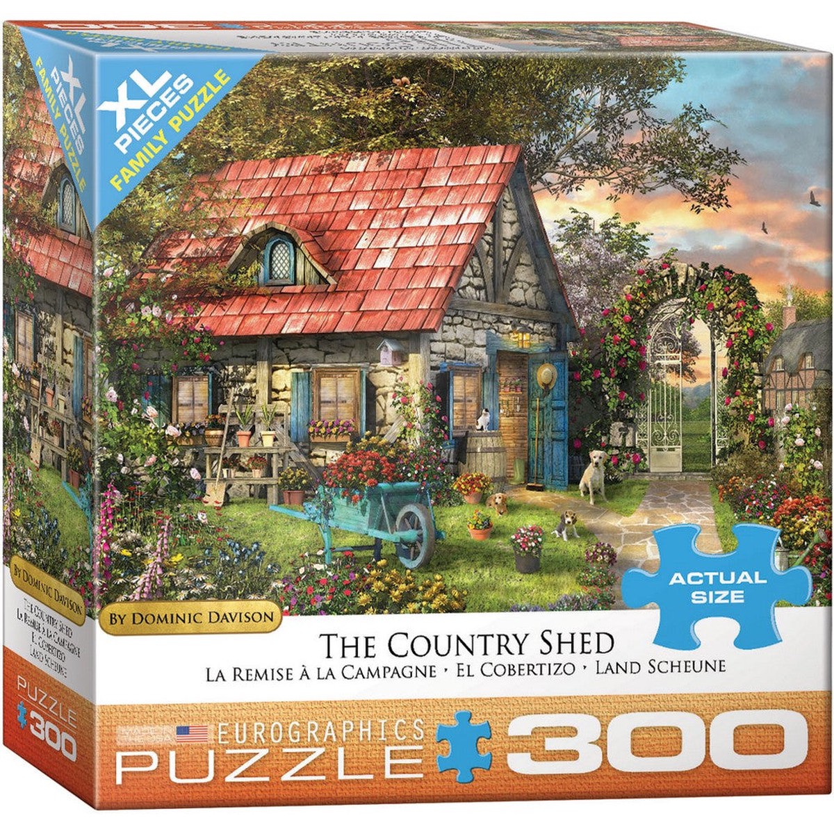 Country Shed 300 Piece Puzzle