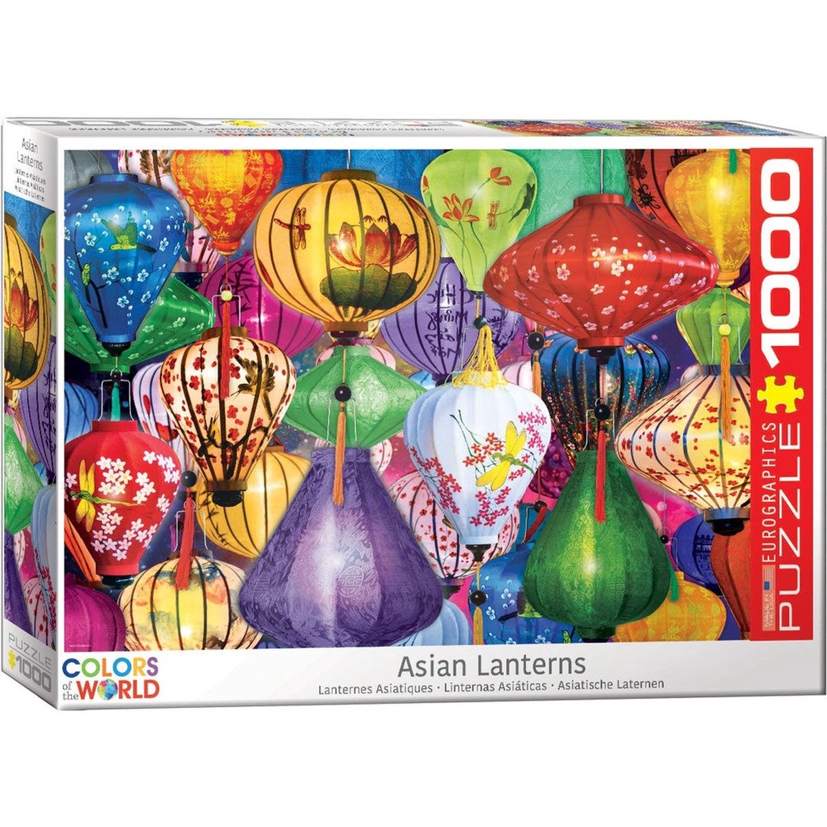 Eurographics - Asian Lanterns 1000 Piece Puzzle