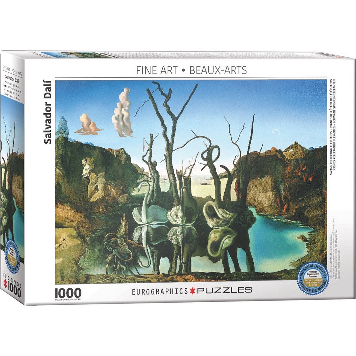 Eurographics - Dali - Swans Reflection Elephnt