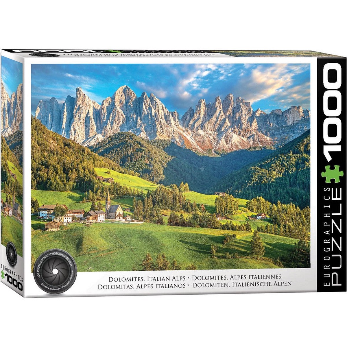Eurographics - Dolomites Moutains 1000 Piece Puzzle