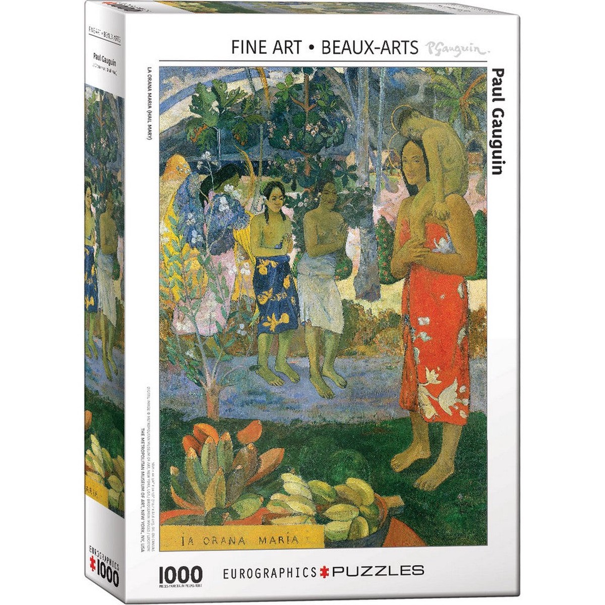 Eurographics - Gauguin - La Orana Maria 1000 Piece Puzzle