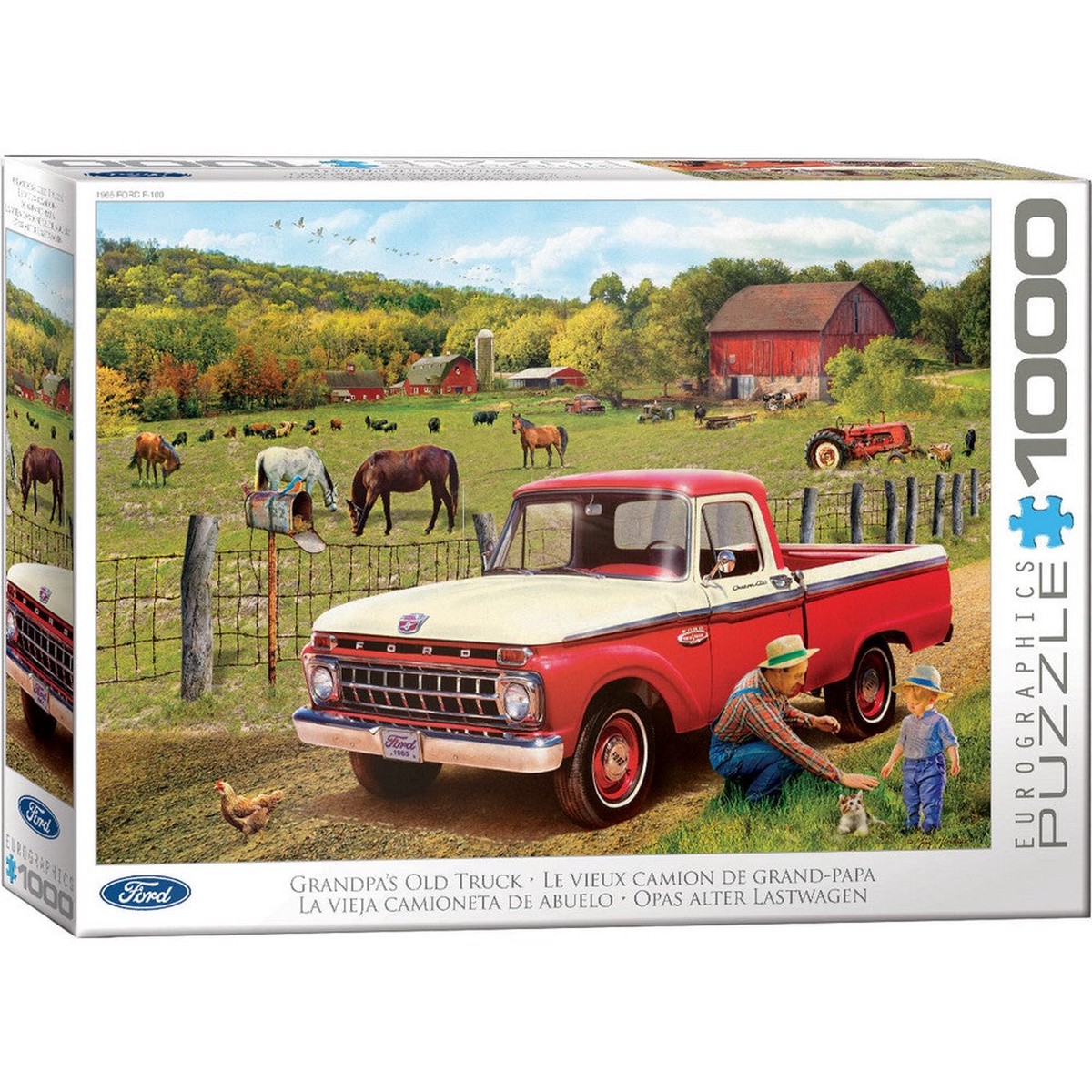 Eurographics - Grandpa's Old Ford Truck 1000 Piece Puzzle