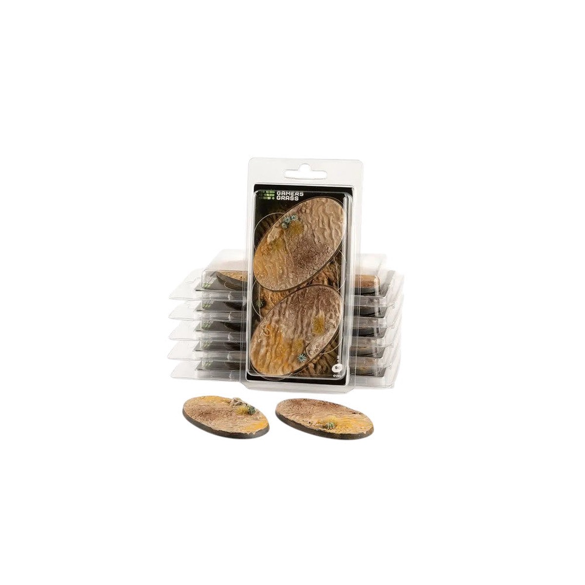 Gamers Grass - Battle Ready Bases - Deserts of Maahl - Oval 90mm (x2)