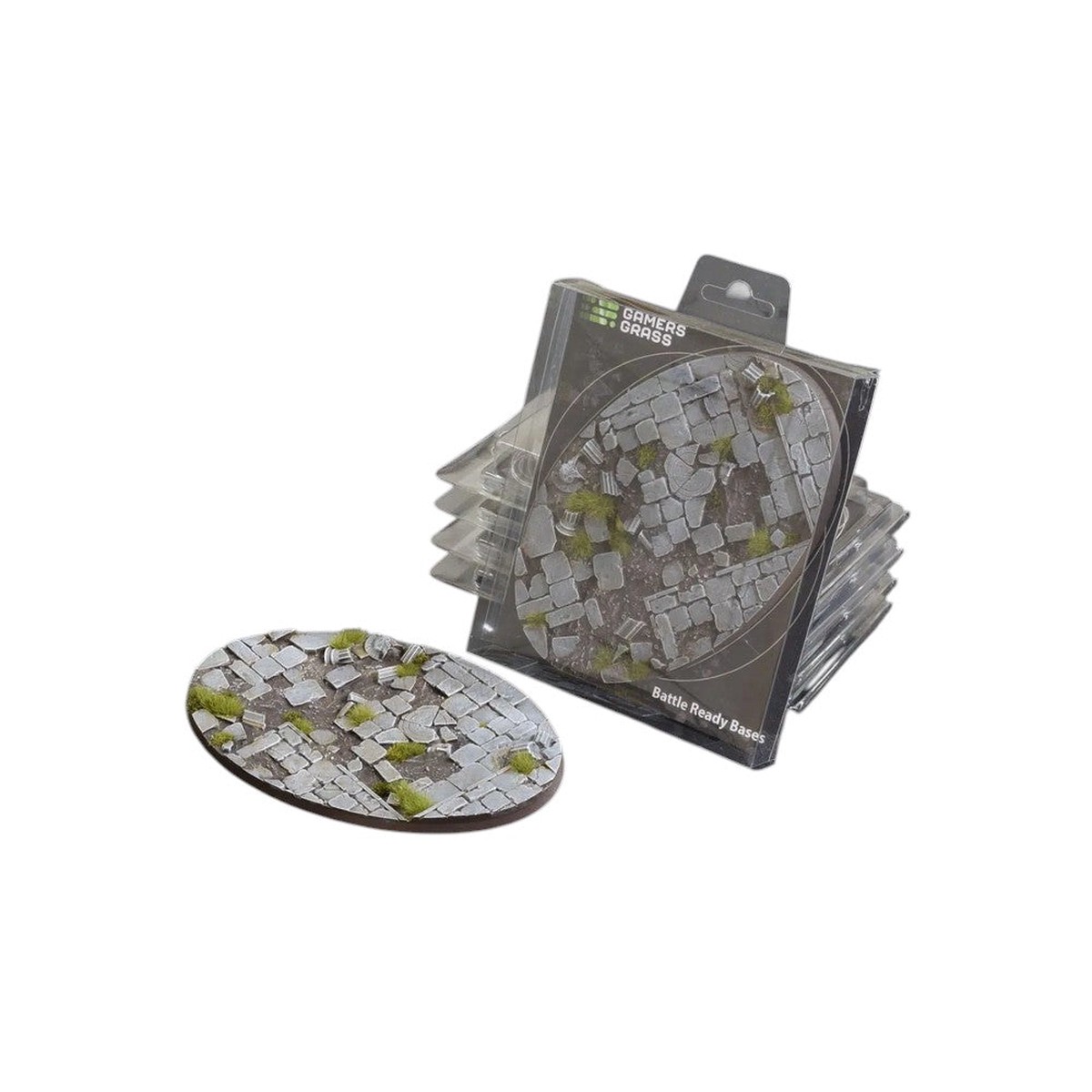 Gamers Grass - Battle Ready Bases - Temple - Oval 170mm (x1)