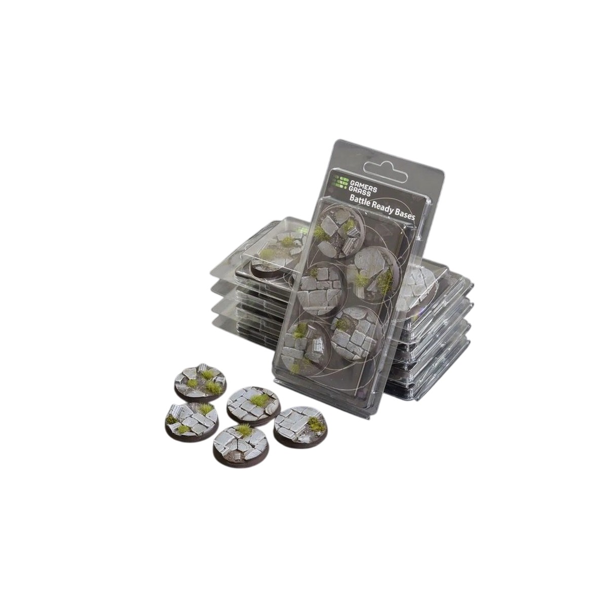 Gamers Grass - Battle Ready Bases - Temple - Round 40mm (x5)