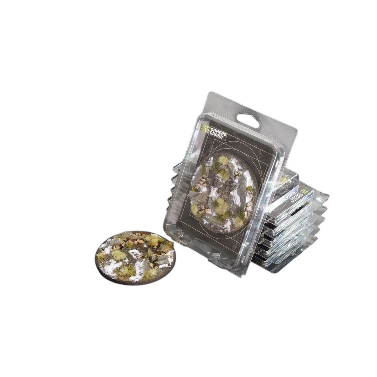 Gamers Grass - Battle Ready Bases - Winter - Round 100mm (x1)