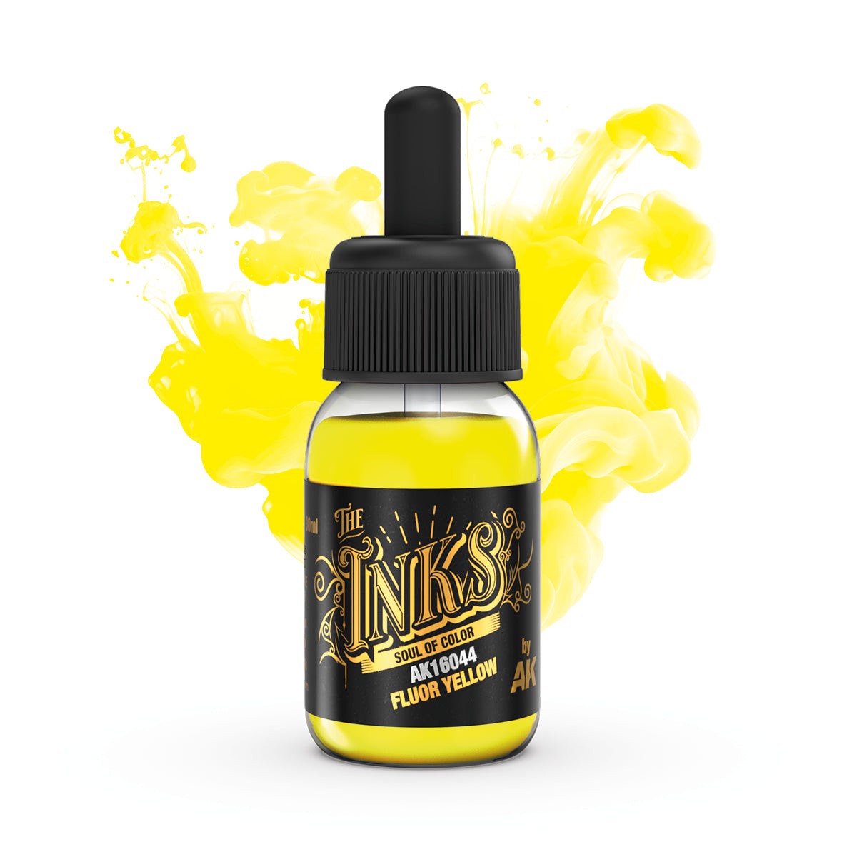 AK Interactive - The Inks - Fluor Yellow 30ml