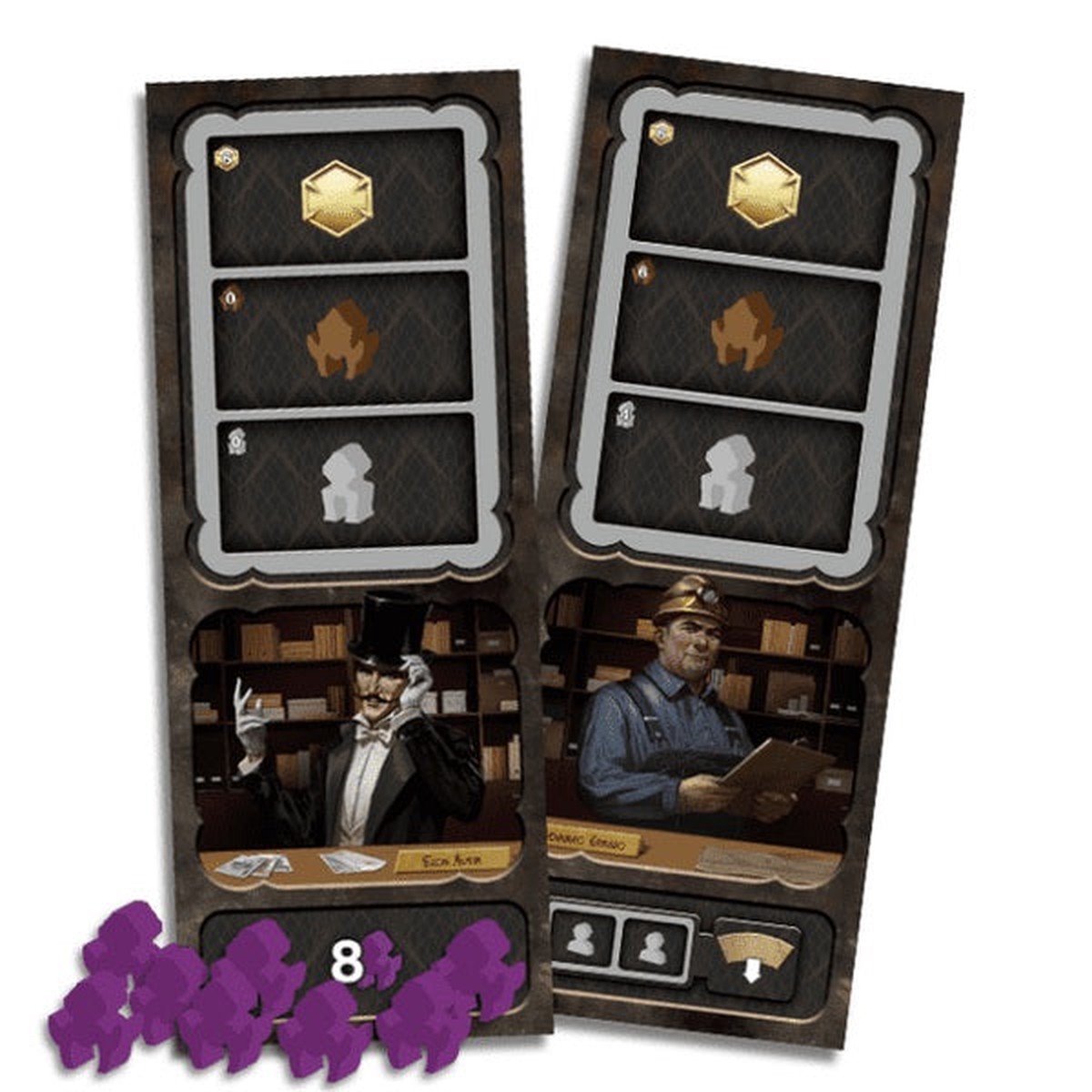 Hot Sale Barrage: Executive Officer A + Set of 8 Purple Machineries