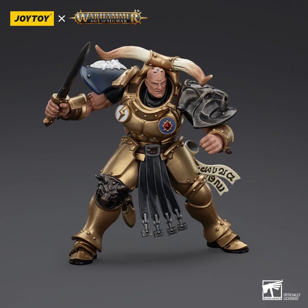 Warhammer Collectibles: 1/18 Scale Stormcast Eternals The Blacktalons Rostus Oxenhammer