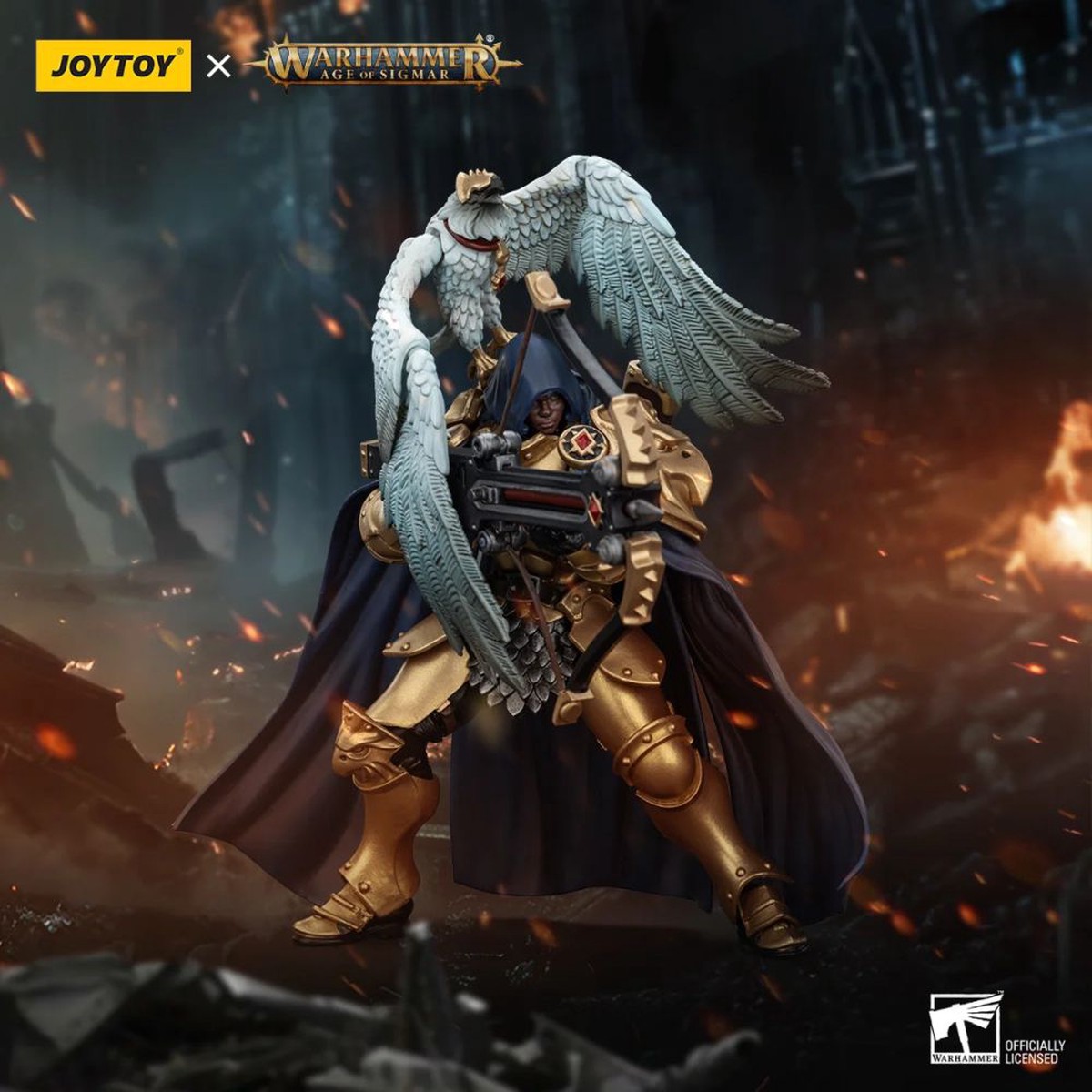 Warhammer Collectibles: 1/18 Scale Stormcast Eternals The Blacktalons Shakana Goldenblade