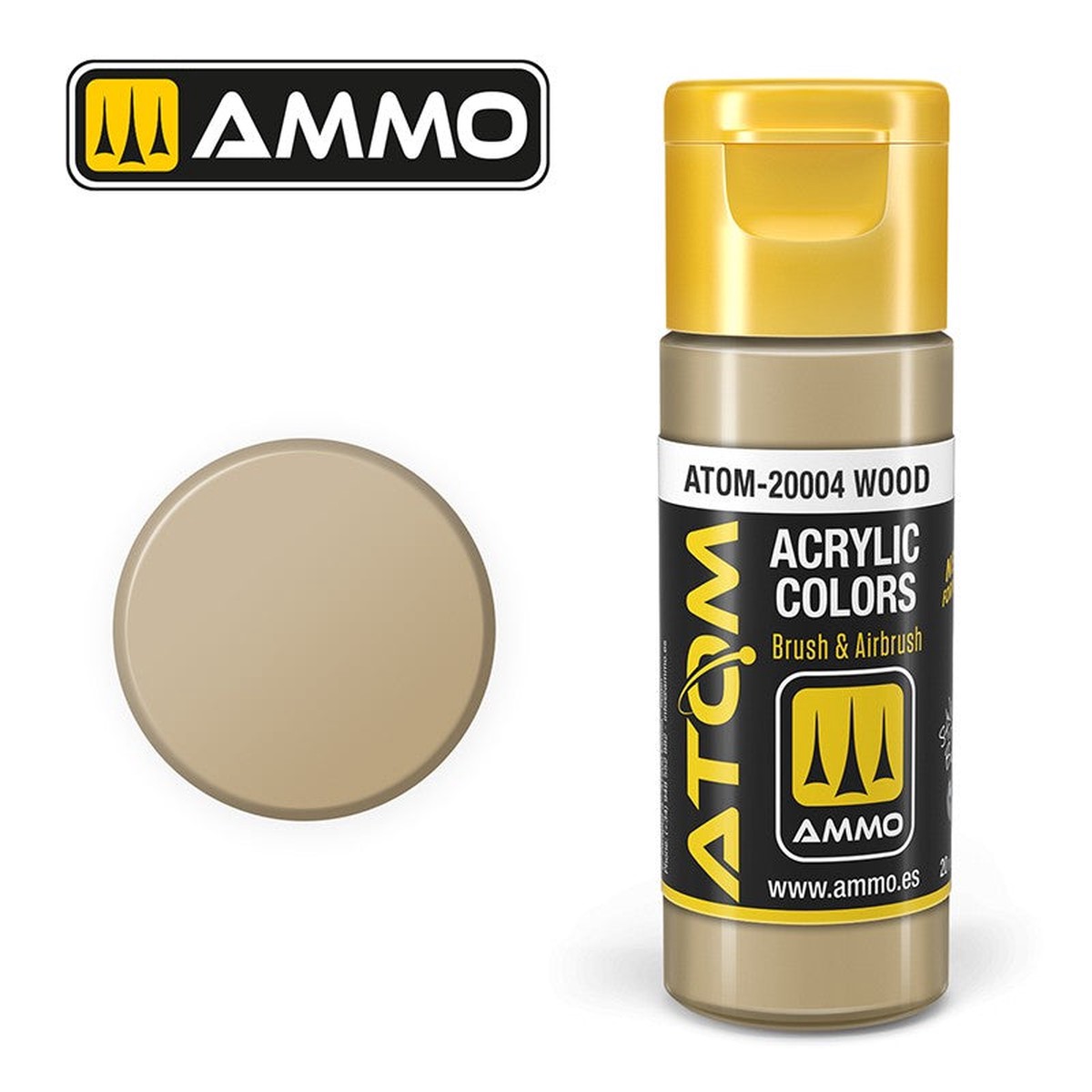 Ammo by MIG - Atom Color - Wood 20ml