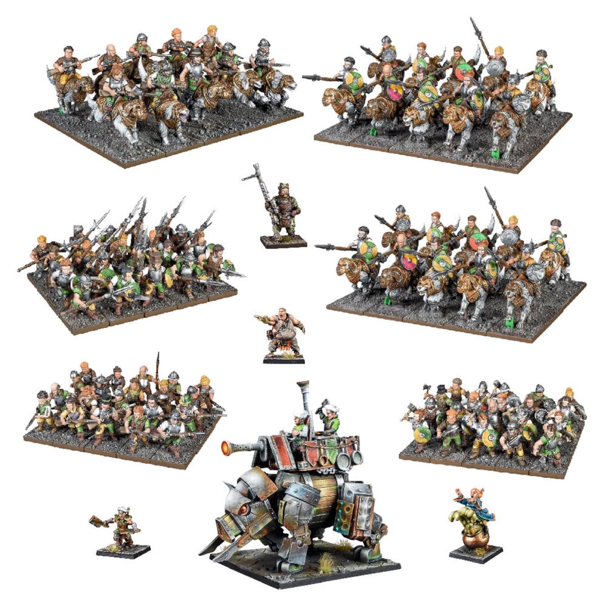 Kings of War - Halfling Mega Army