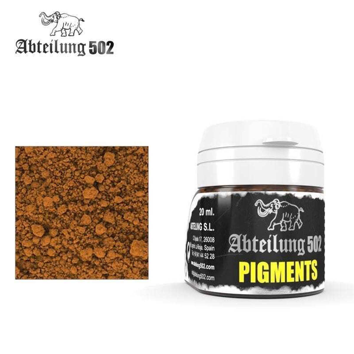Abteilung 502 - Pigments - Ochre Rust 20ml